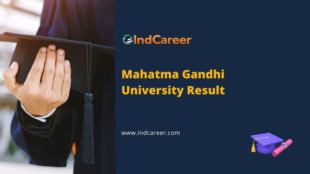 MGU Kottayam Results @ Mgu.Ac.In: Check UG, PG Results Here