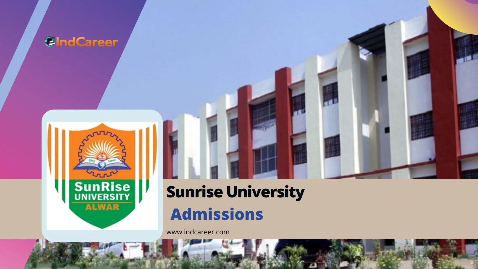 Sunrise University: Courses, Admission Details, Eligibility