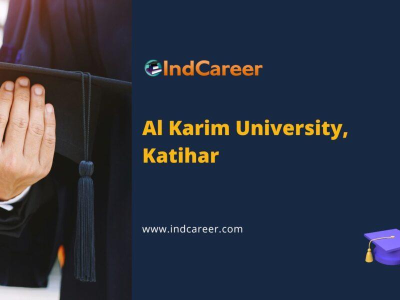 Al Karim University, Katihar