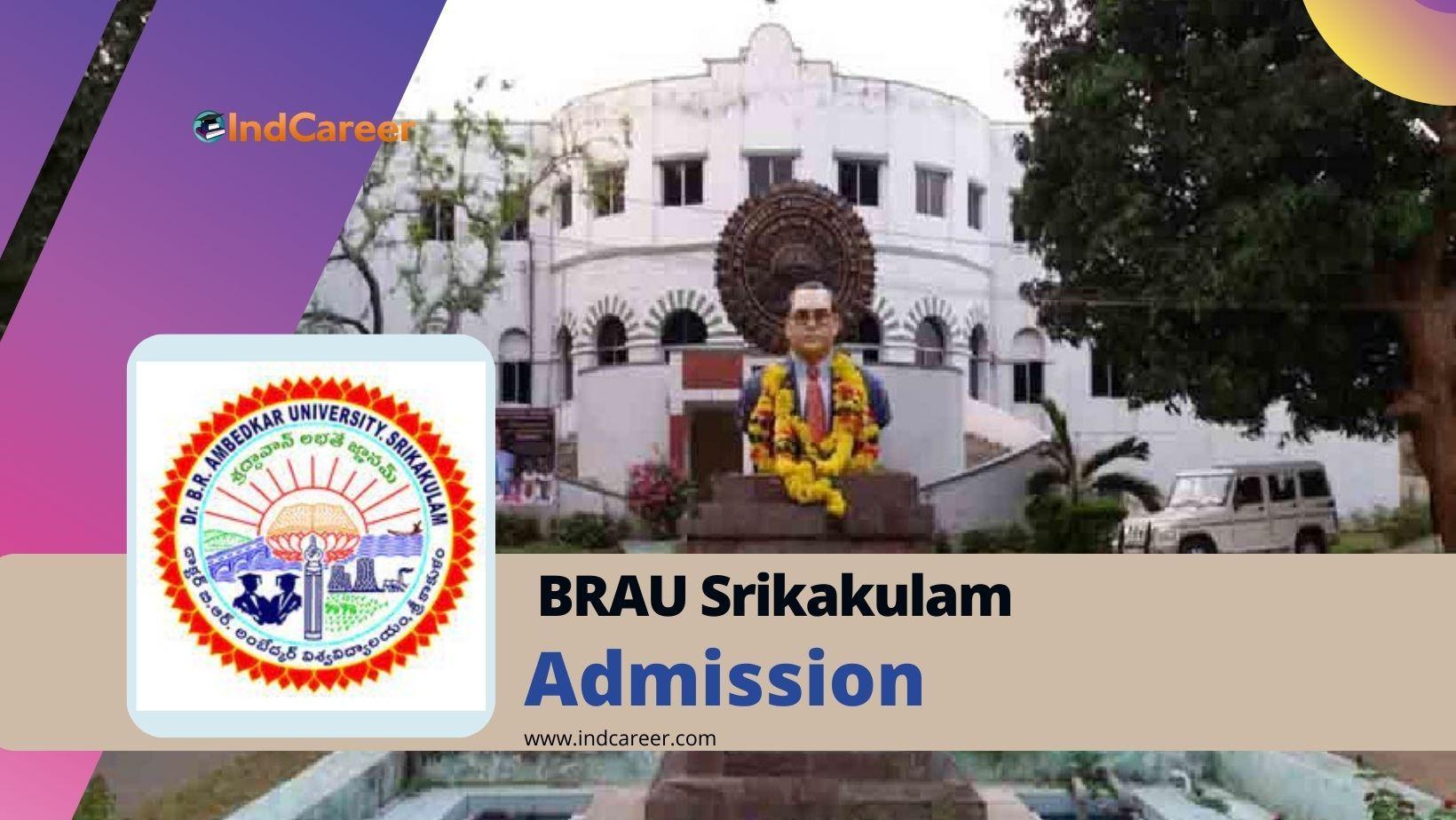 Dr B R Ambedkar University Srikakulam Admission Details: Eligibility, Dates, Application, Fees
