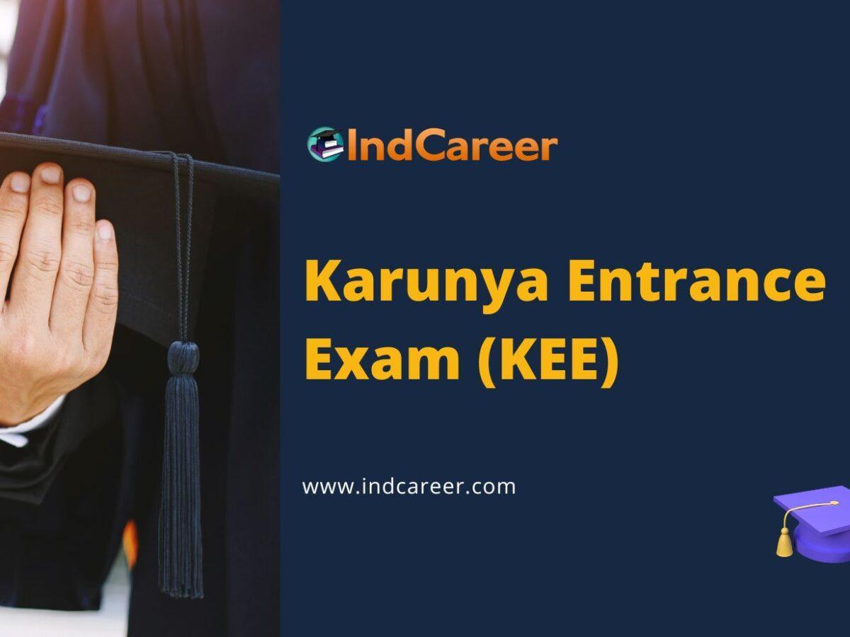 Karunya Entrance Exam (KEE)
