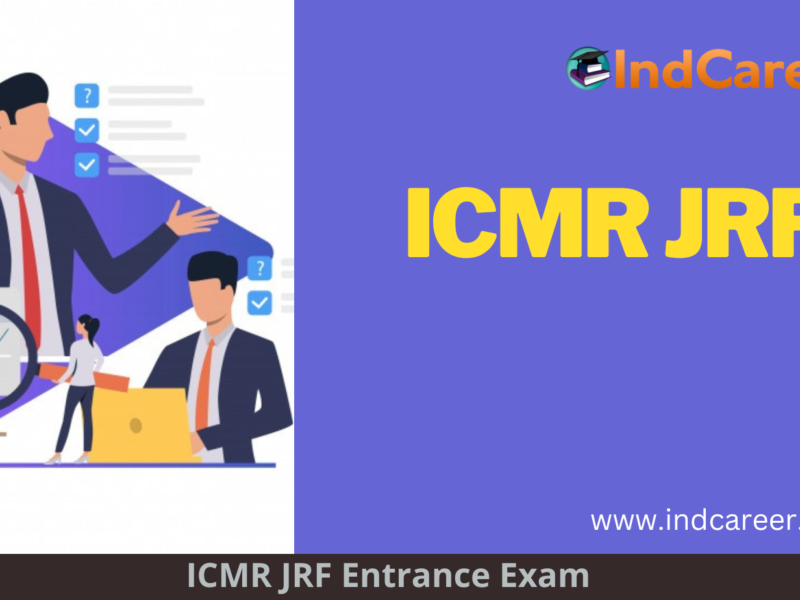 ICMR JRF Entrance Exam