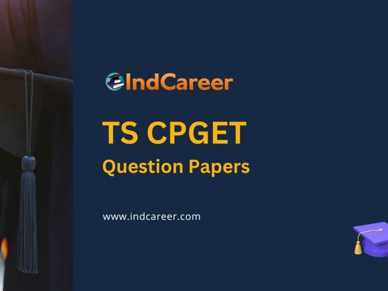 TS CPGET Question Papers