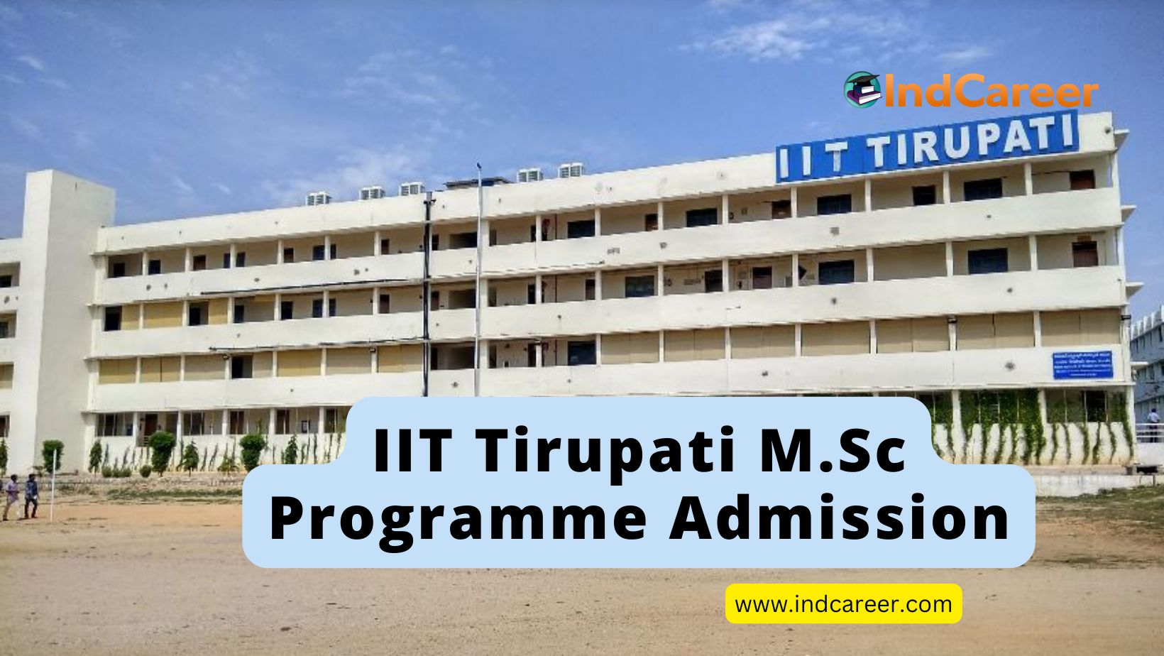 IIT Tirupati M.Sc Programme Admission