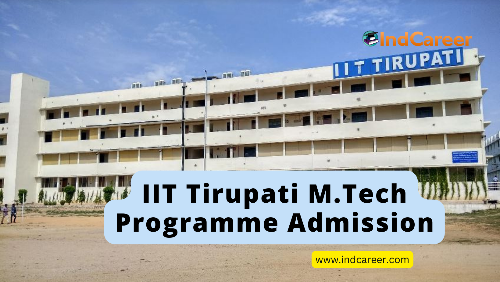 IIT Tirupati M.Tech Programme Admission
