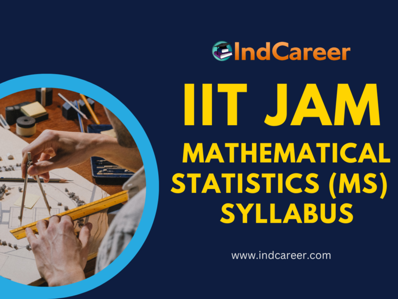 IIT JAM Mathematical Statistics (MS) Syllabus