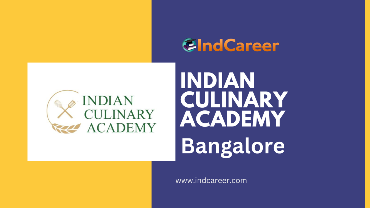 Indian Culinary Academy, Bangalore
