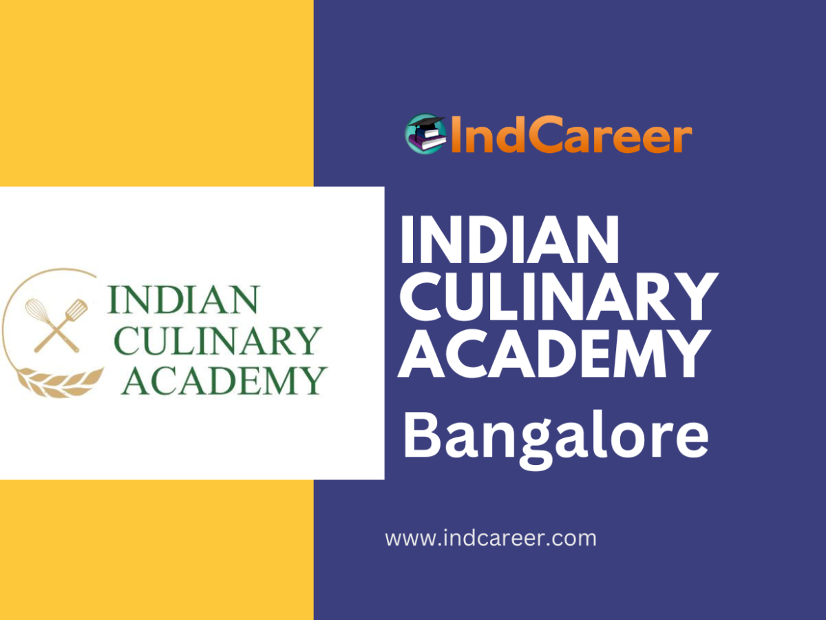 Indian Culinary Academy, Bangalore