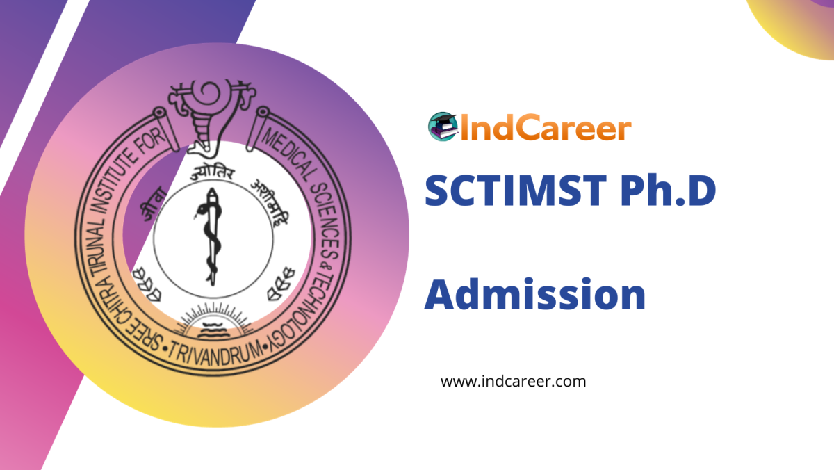 SCTIMST Trivandrum PhD Admission