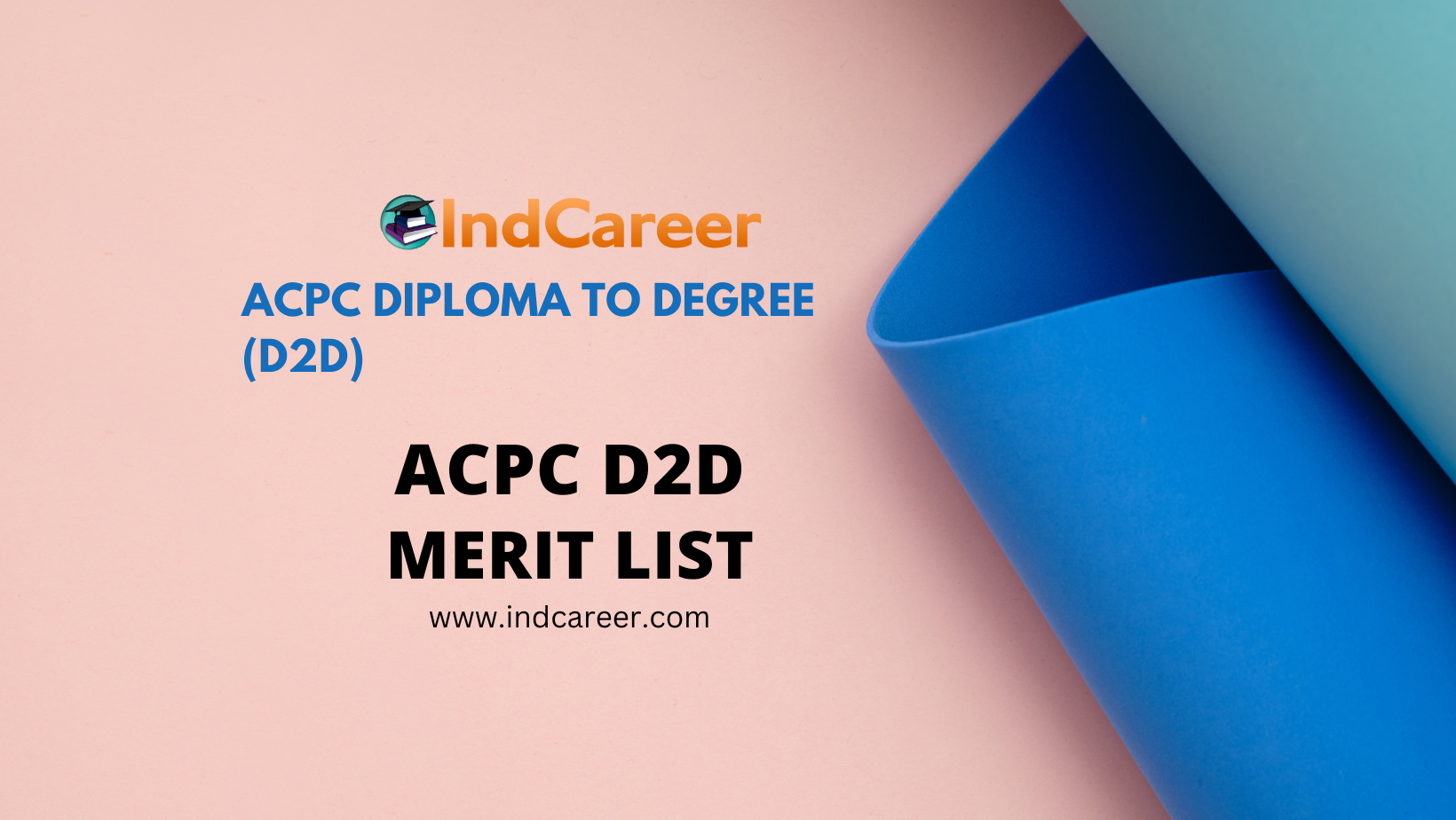 ACPC Diploma to Degree (D2D) Merit List