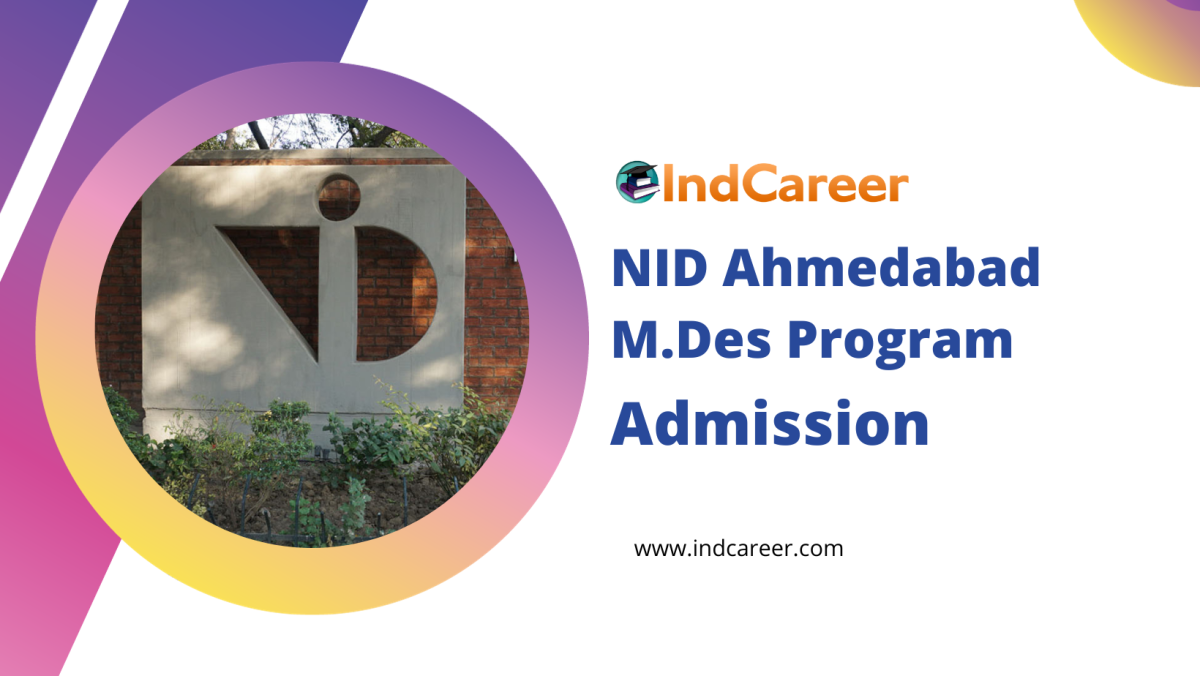 NID Ahmedabad M.Des Admission