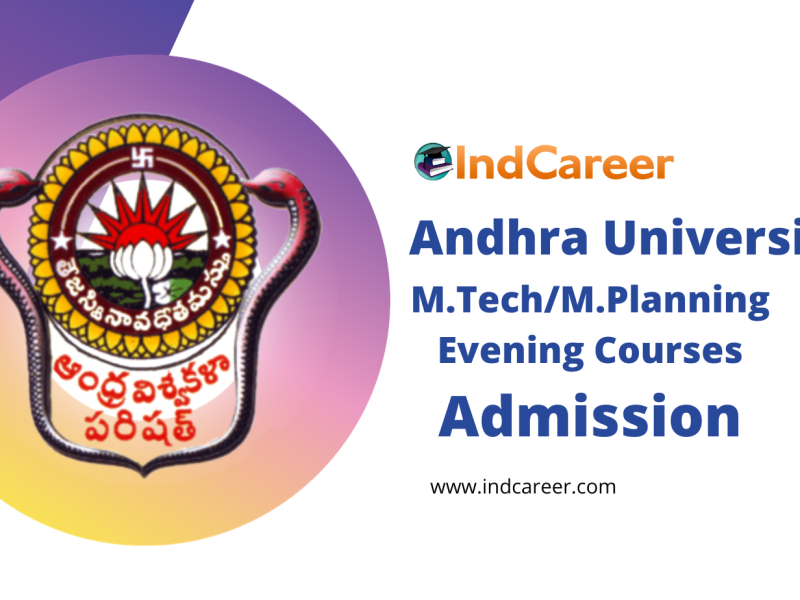 Andhra University M.Tech/ M.Planning Evening Courses Admission
