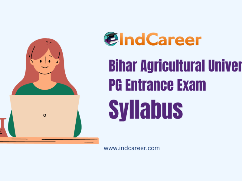 Bihar Agricultural University PG Entrance Exam Syllabus