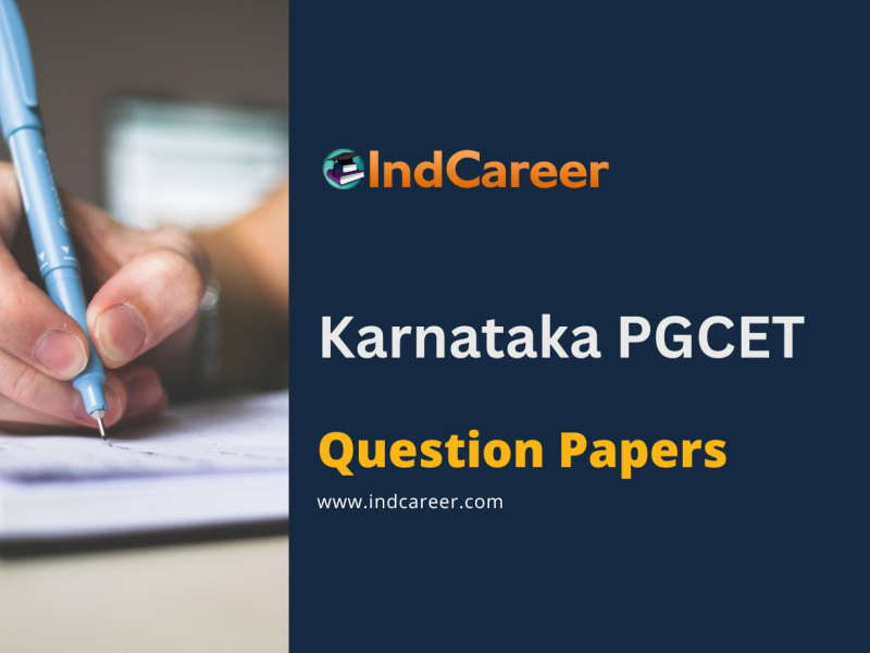Karnataka PGCET Previous Year Question Papers