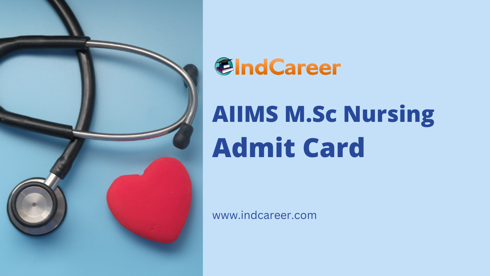 AIIMS M.Sc Nursing Admit Card