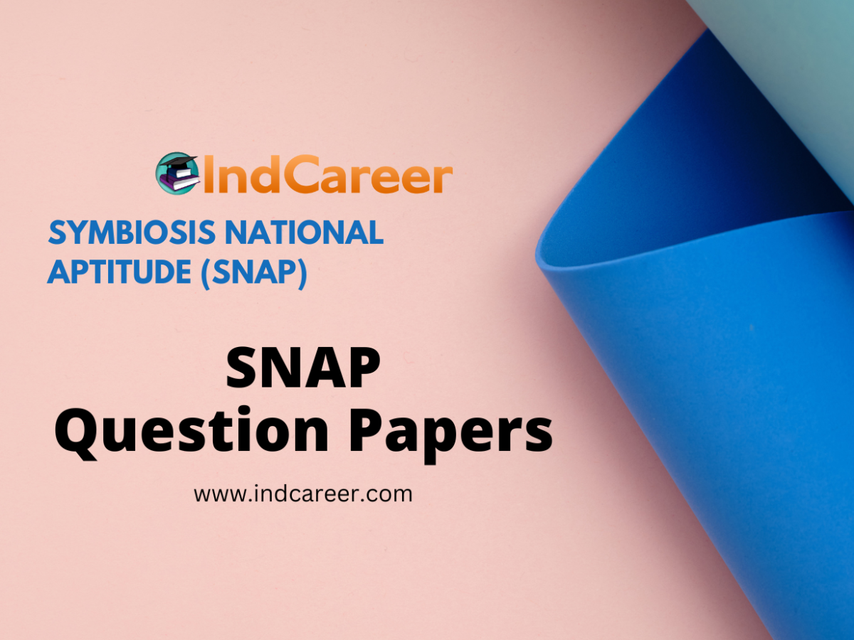 SNAP Question Papers