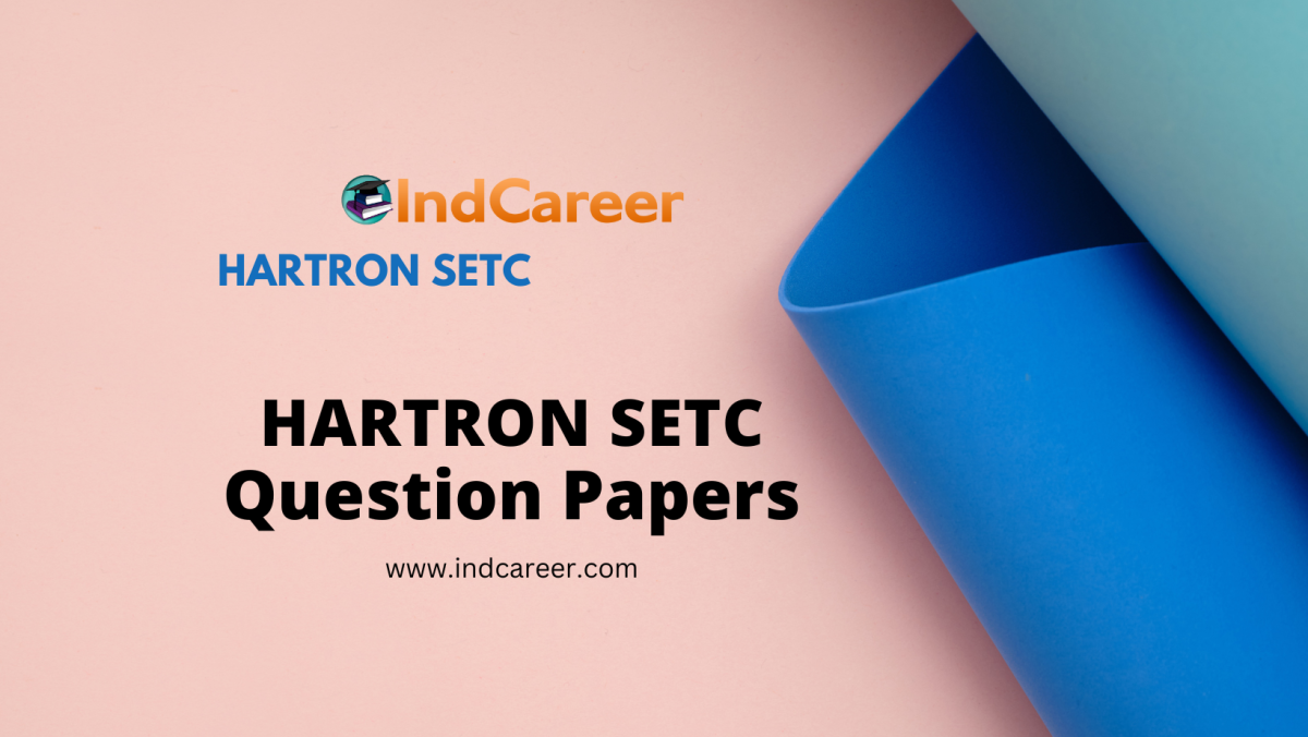 HARTRON SETC Question Papers
