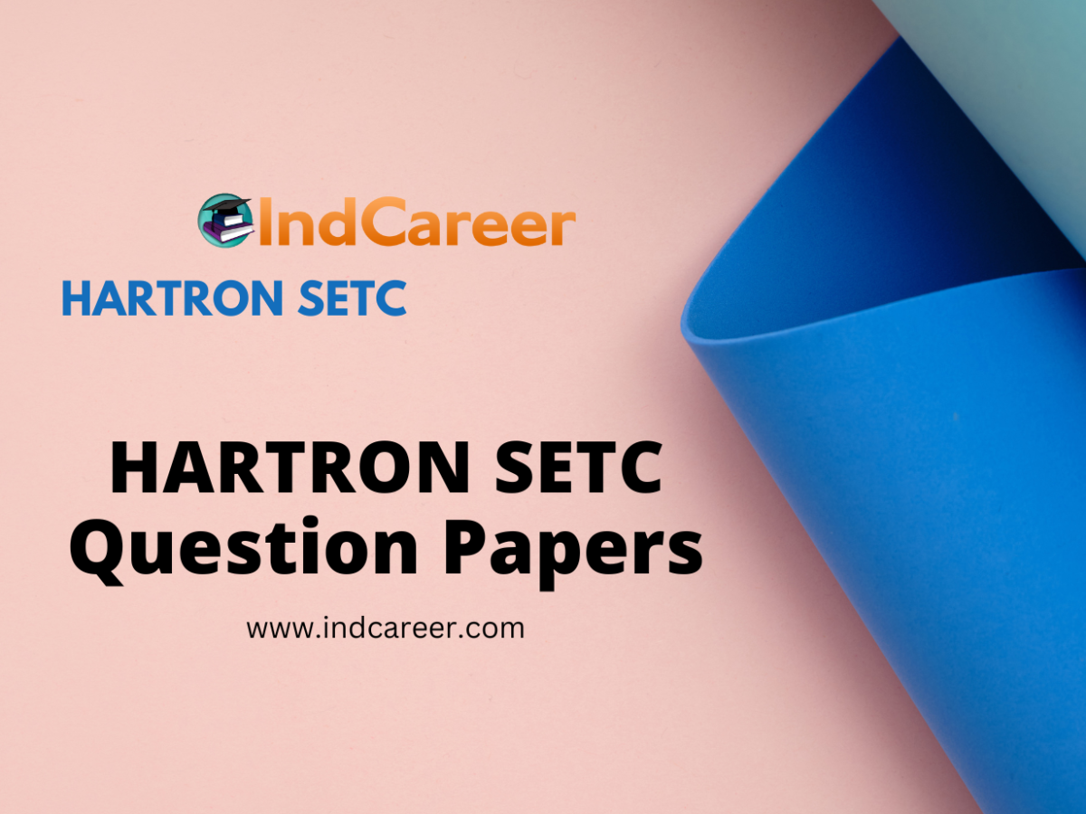 HARTRON SETC Question Papers