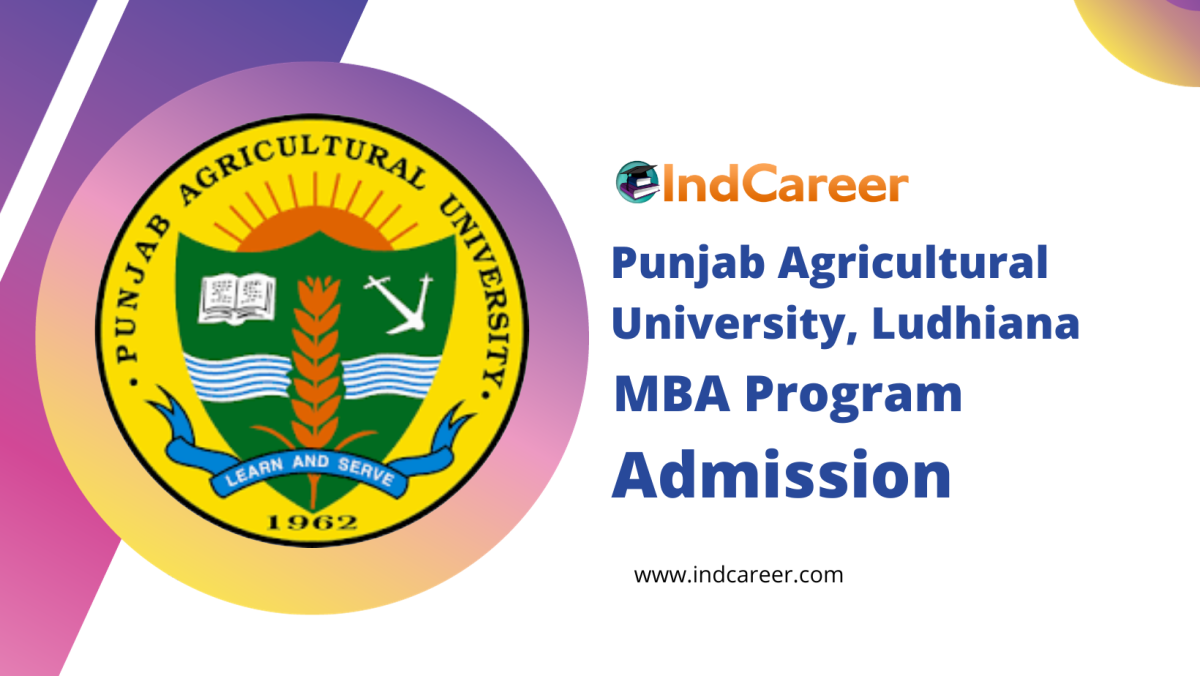 Punjab Agricultural University (PAU) MBA Admissions
