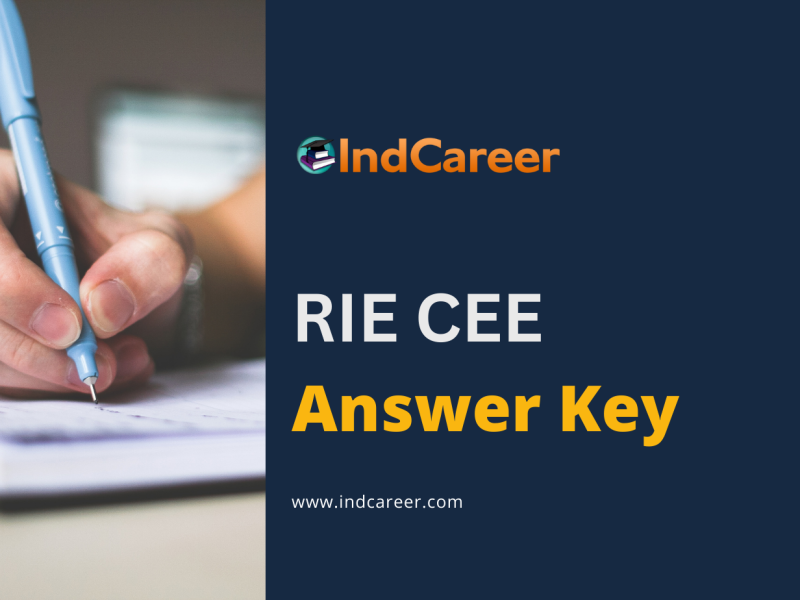 RIE CEE Answer Key