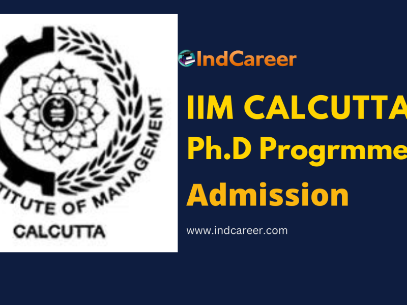 IIM Calcutta Ph.D Progrmme