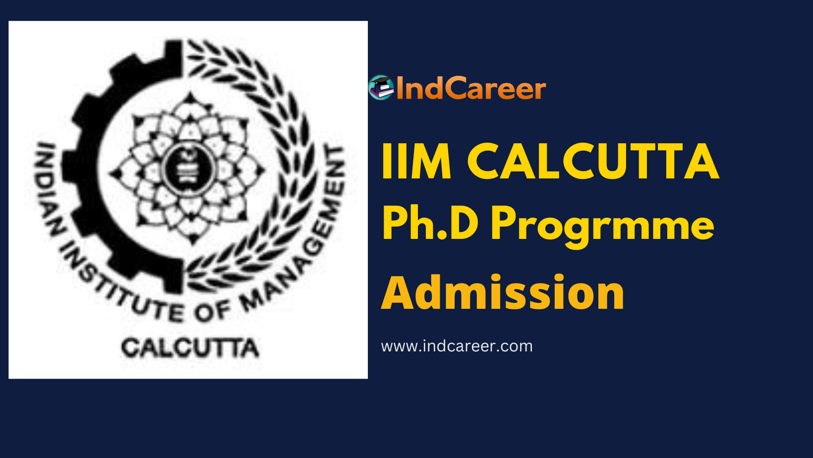 IIM Calcutta Ph.D Progrmme