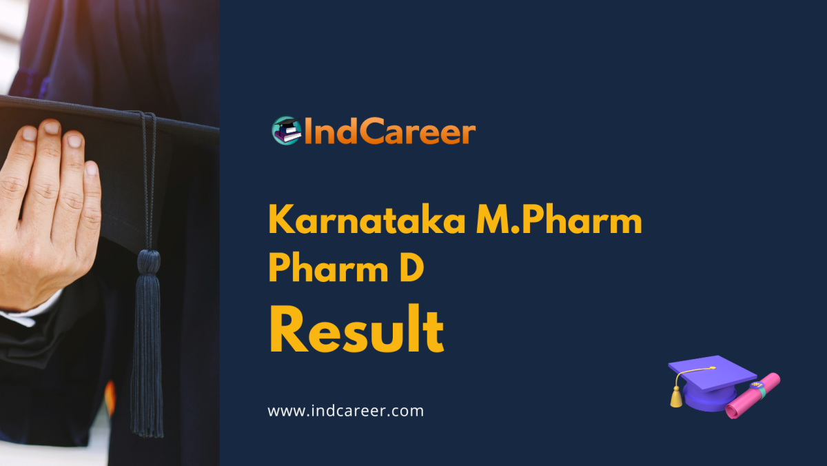 Karnataka M.Pharm Pharm D Result