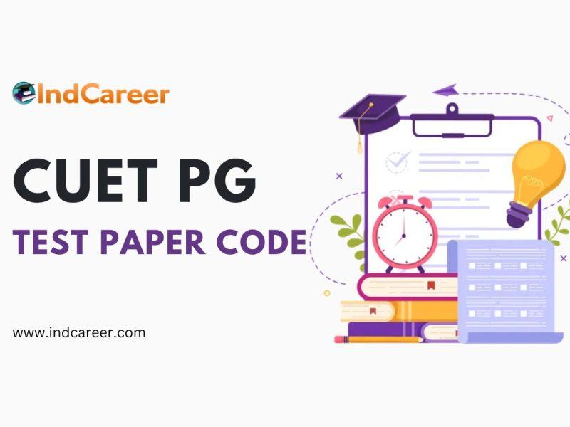 CUET PG Test Paper Code