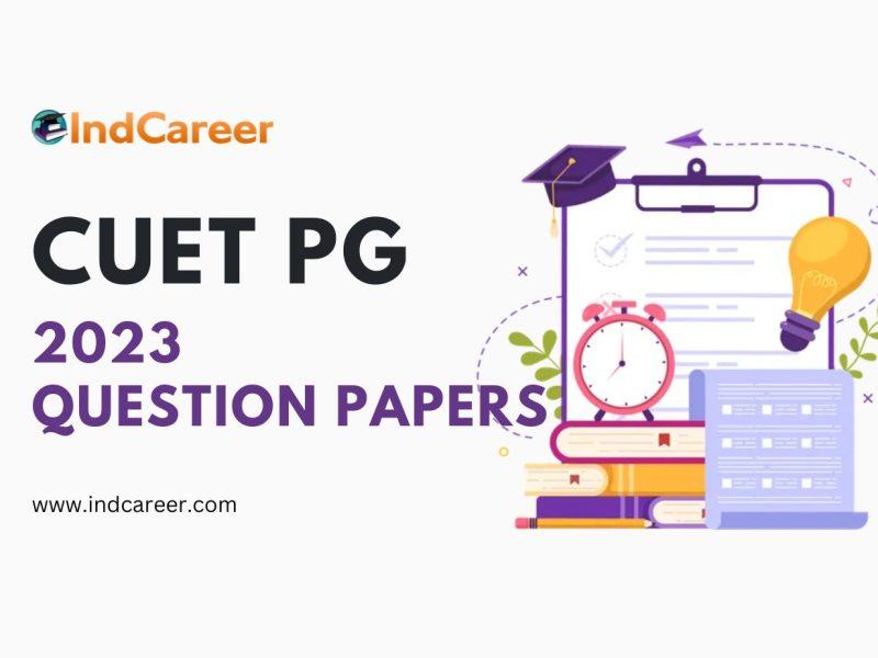 CUET PG 2023 Question Papers