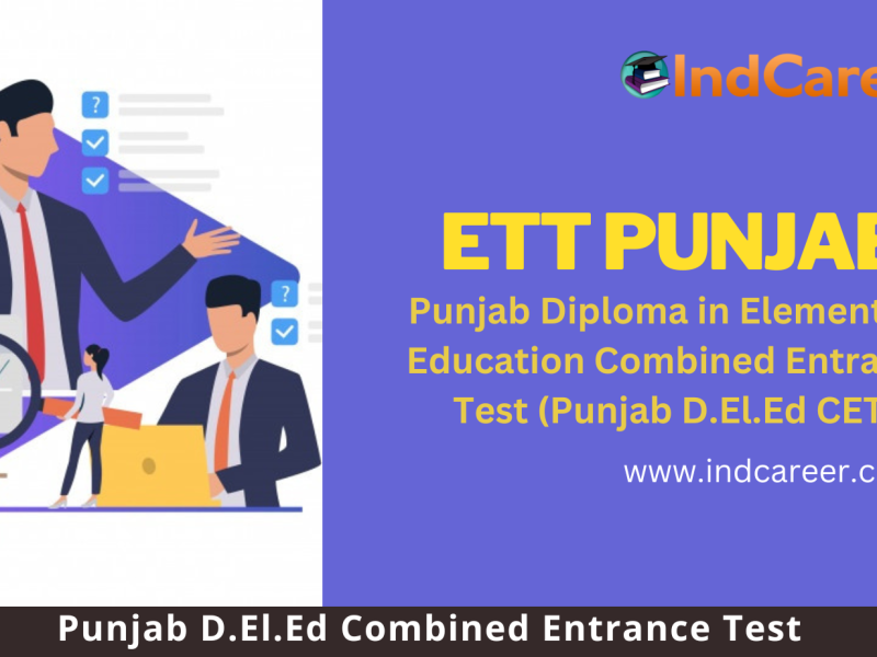 ETT Punjab (D.El.Ed CET)
