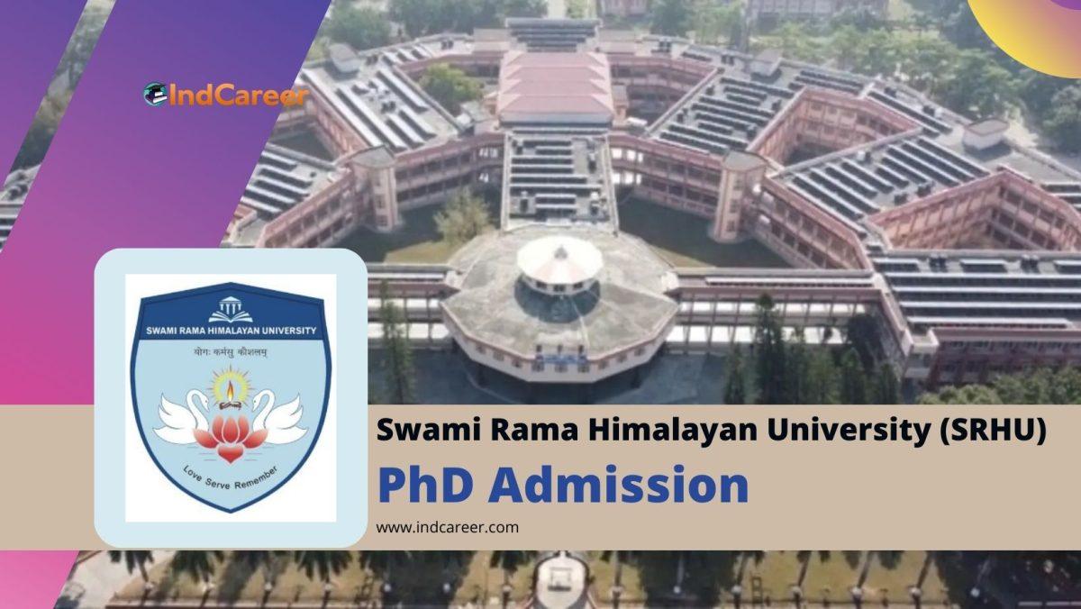 Swami Rama Himalayan University SRHU PhD Admission