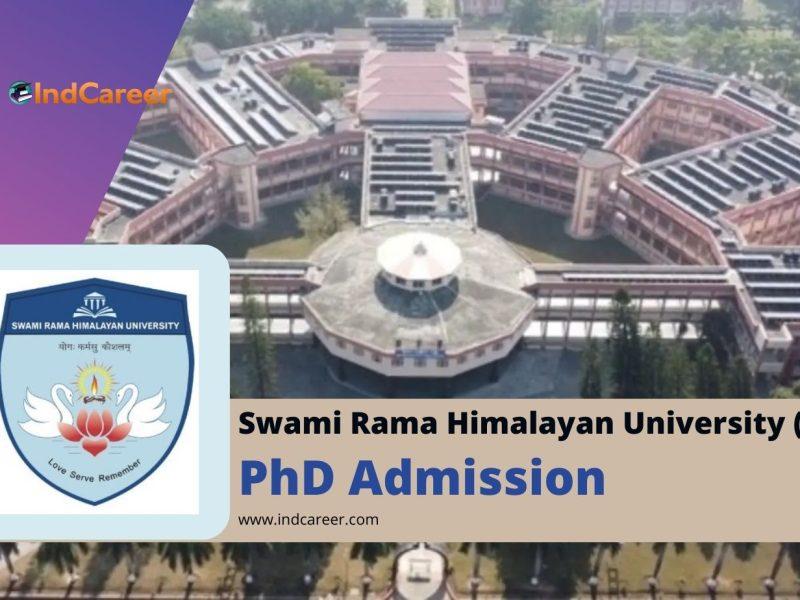 Swami Rama Himalayan University SRHU PhD Admission