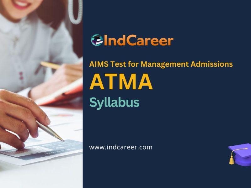 ATMA Syllabus, Download PDF