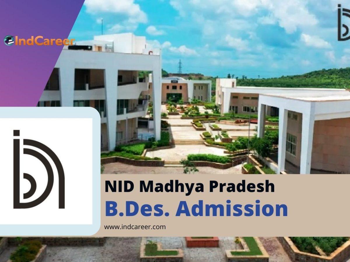 NID Madhya Pradesh B.Des. Admission