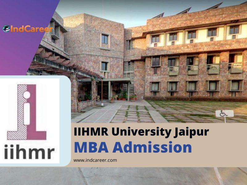 IIHMR University Jaipur MBA Admission