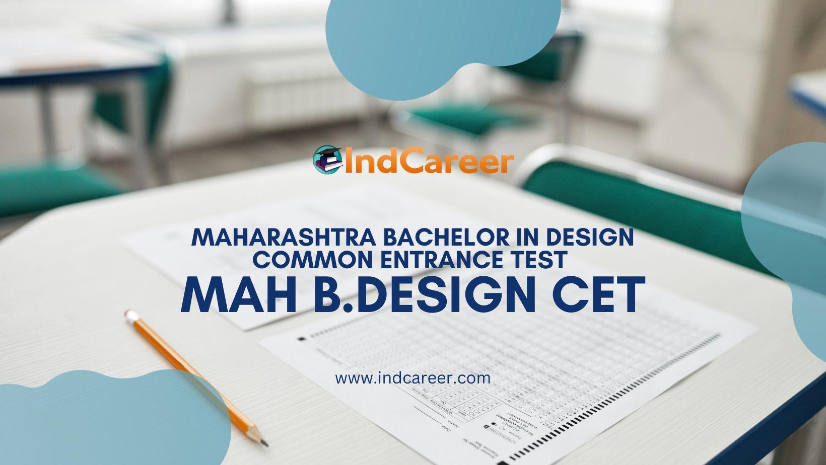 MAH B.Design CET