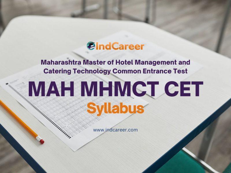 MAH MHMCT CET Syllabus, Download PDF