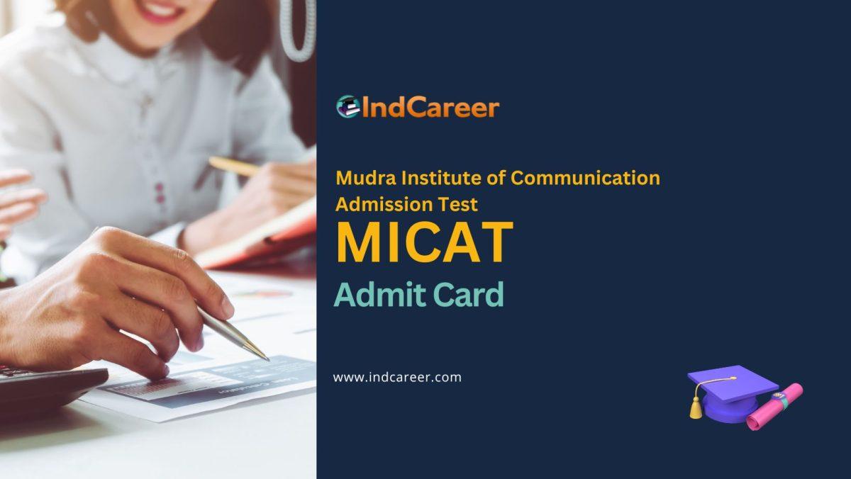 MICAT Admit Card