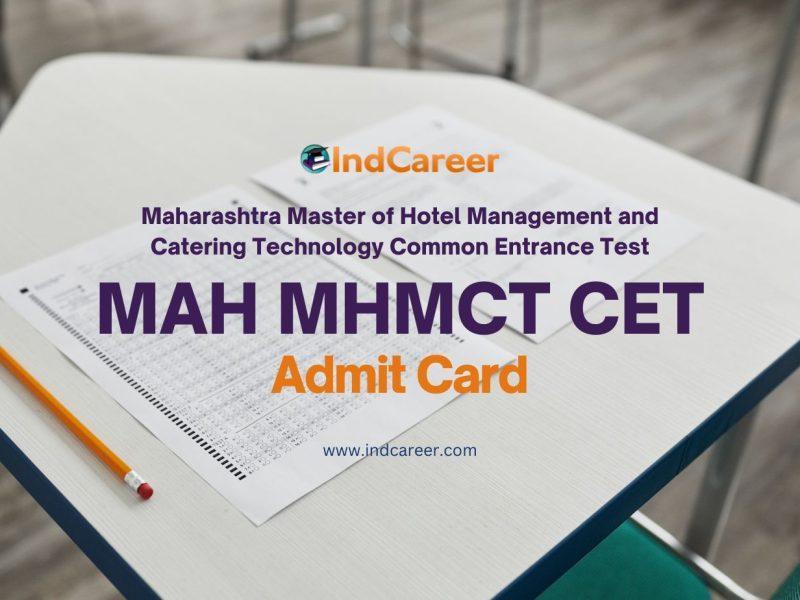 MAH MHMCT CET Admit Card