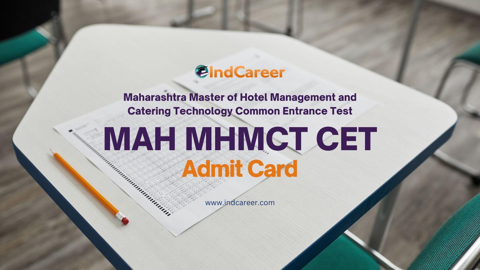 MAH MHMCT CET Admit Card