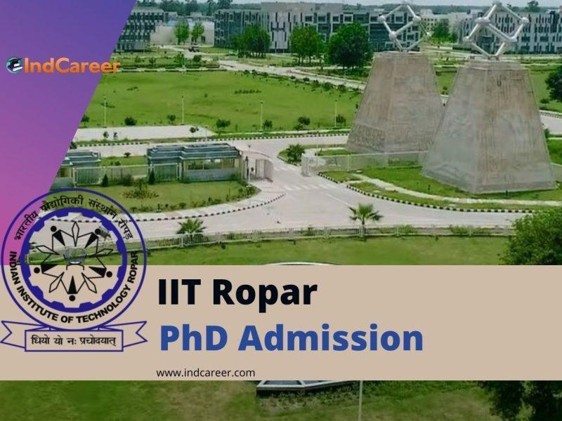 IIT Ropar PhD Admission