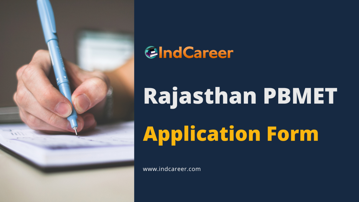Rajasthan PBMET Application Form