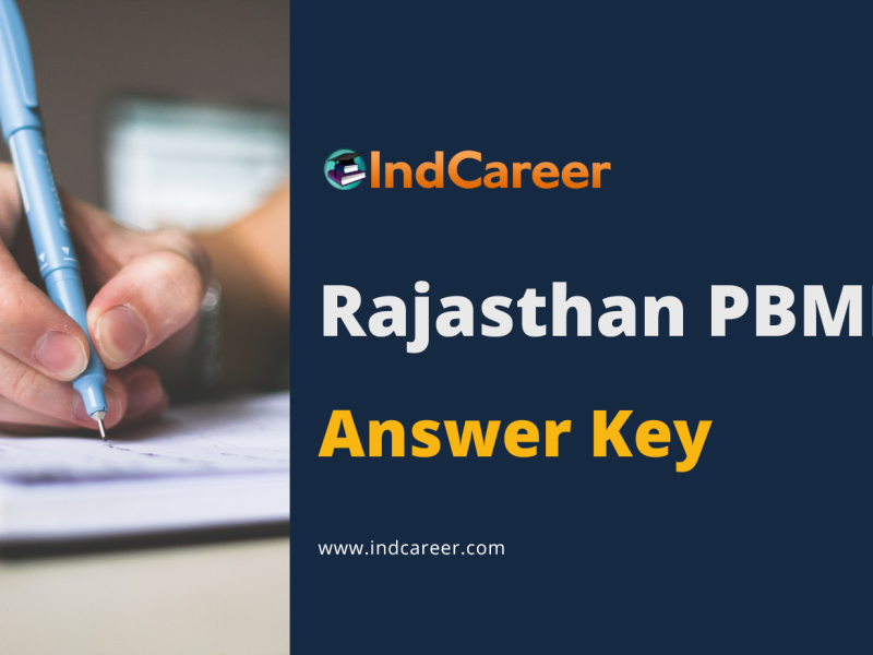 Rajasthan PBMET Answer Key
