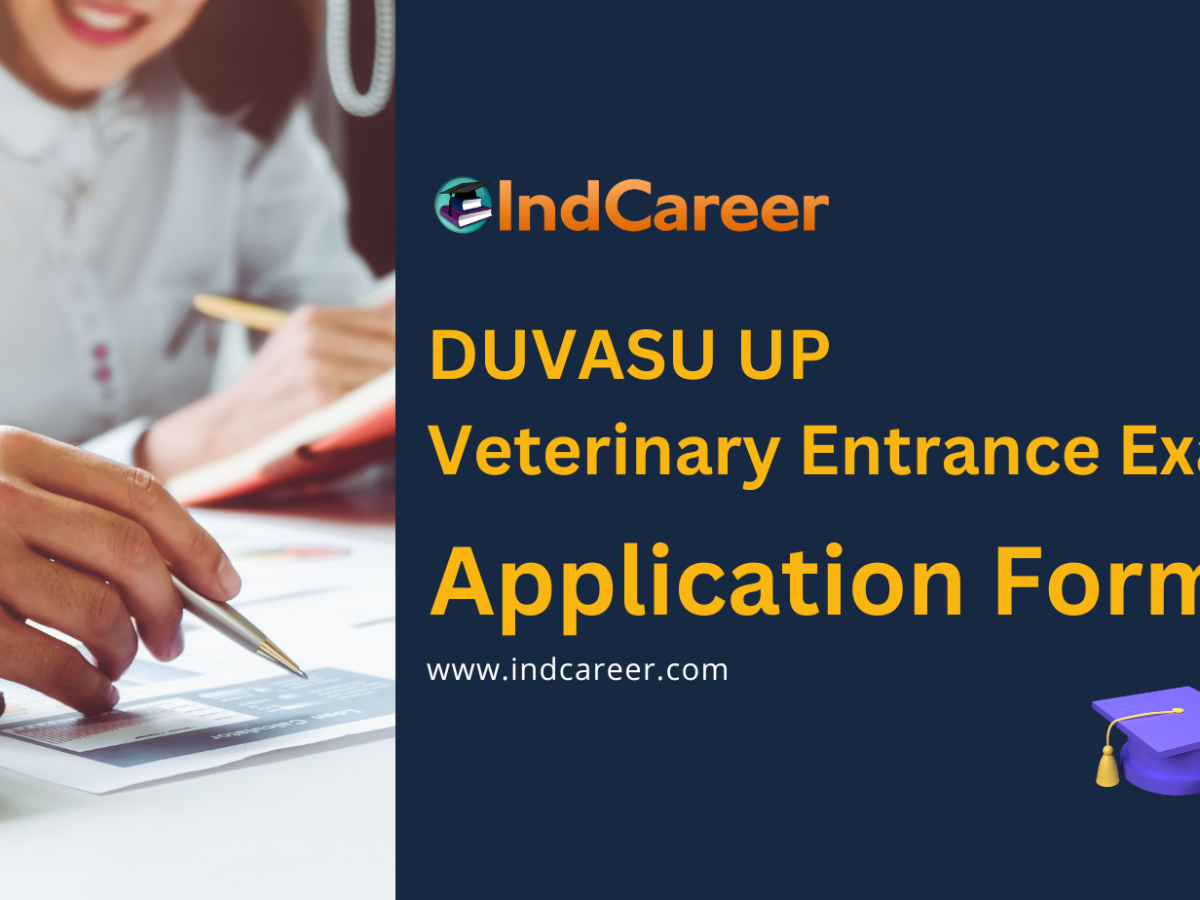 DUVASU UP Veterinary Entrance Exam Application Form