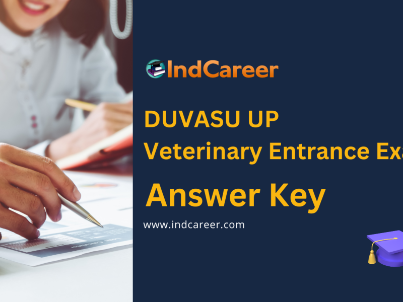 DUVASU UP Veterinary Entrance Exam Answer Key