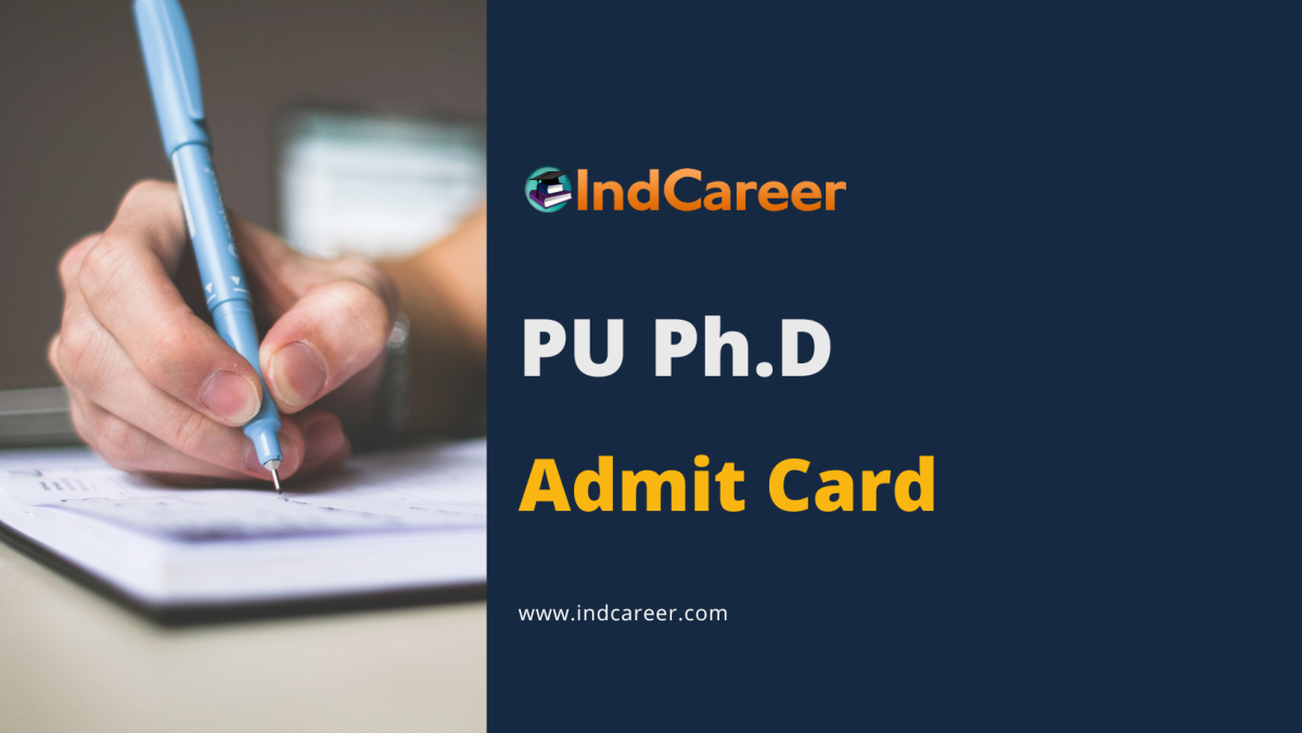 PU PhD Admit Card