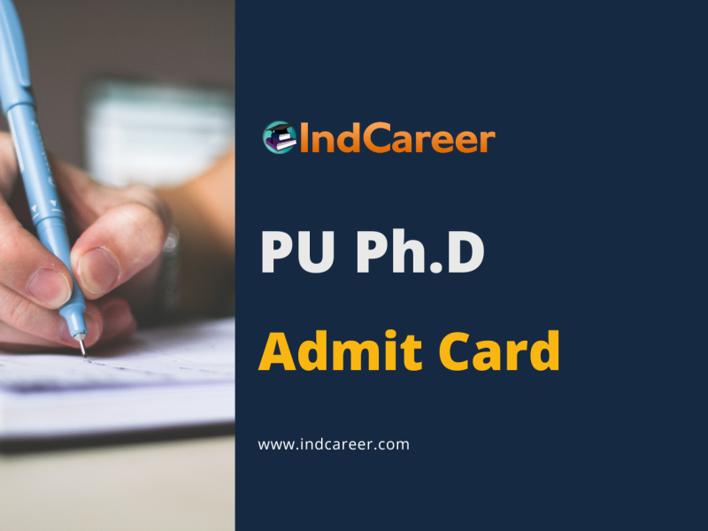 PU PhD Admit Card