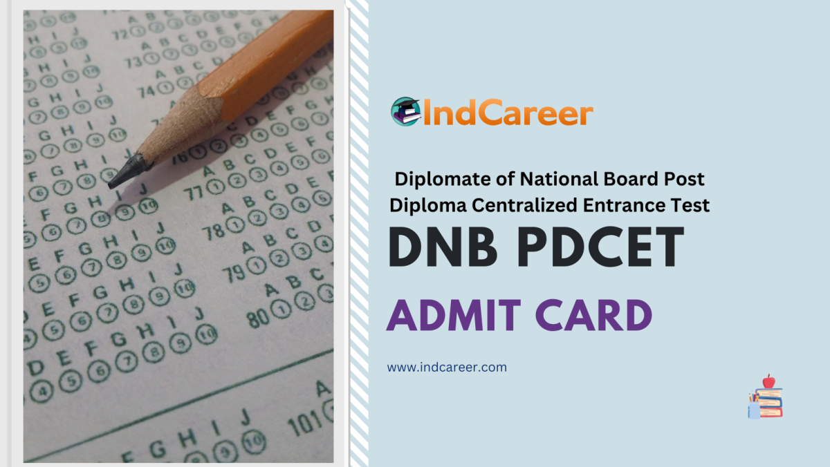 DNB PDCET Admit Card