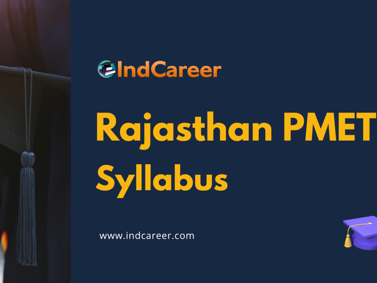 Rajasthan PMET Syllabus
