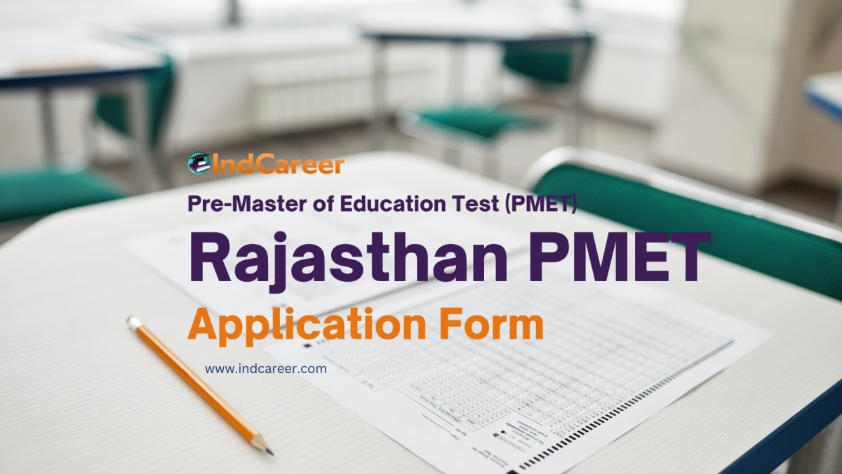 Rajasthan PMET Application Form